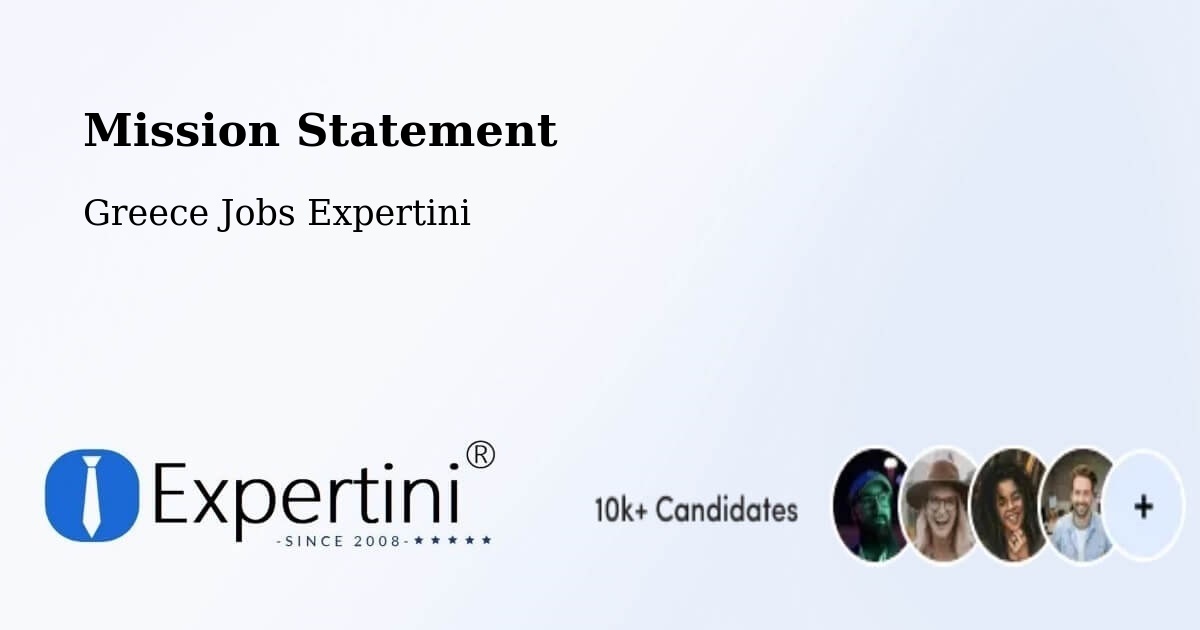 Corporate Mission – Chrysó - Greece Jobs Expertini